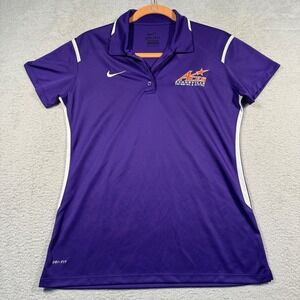 Nike Dri-FIT Evansville Purple Aces Swimming & Diving Polo Shirt - Women's M‎